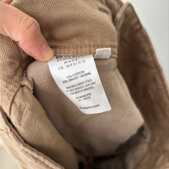 Anthropologie Etica Juni High-Rise Cargo Relaxed-Leg Jeans sustainable - Picture 9 of 9